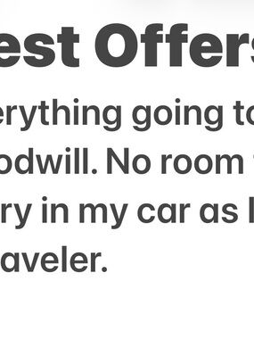 Moving Sale Announcement